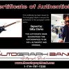 Gilby Clarke of Guns N Roses certificate of authenticity from the autograph bank