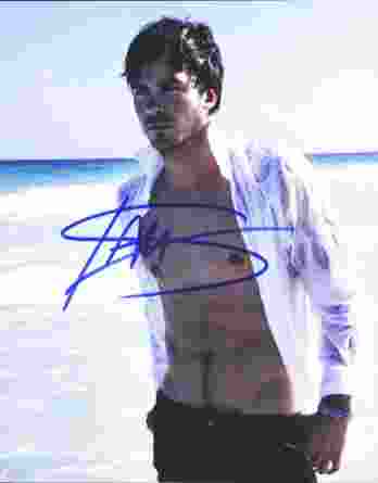 Ian Somerhalder authentic signed 8x10 picture