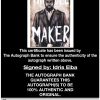 Idris Elba proof of signing certificate