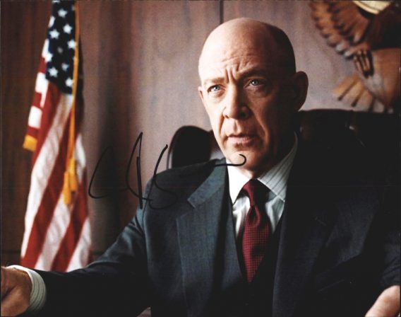 J.K Simmons authentic signed 8x10 picture