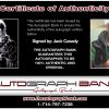 Jack Casady proof of signing certificate