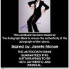 Janelle Monae proof of signing certificate
