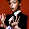 Janelle Monae authentic signed 8x10 picture