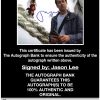Jason Lee proof of signing certificate