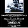 Jerry O'Connell proof of signing certificate