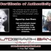 Joan Rivers proof of signing certificate