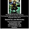 Joe Moravsky proof of signing certificate