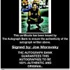 Joe Moravsky proof of signing certificate