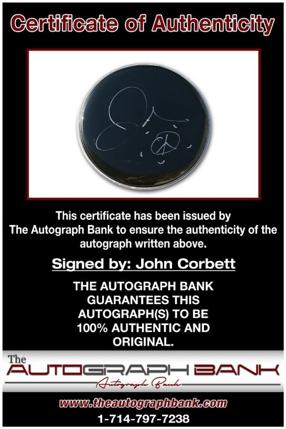 John Corbett proof of signing certificate