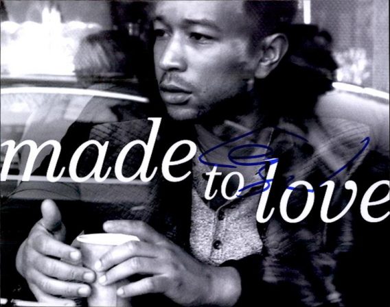 John Legend authentic signed 8x10 picture