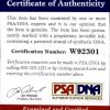 John Travolta proof of signing certificate
