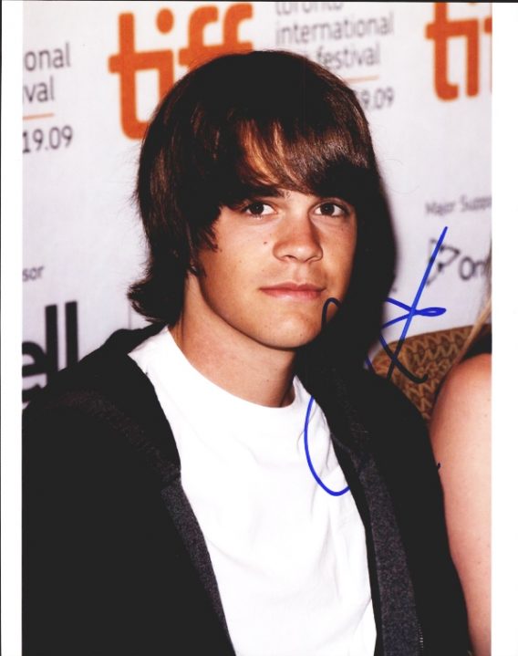 Johnny Simmons authentic signed 8x10 picture