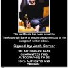 Josh Server proof of signing certificate