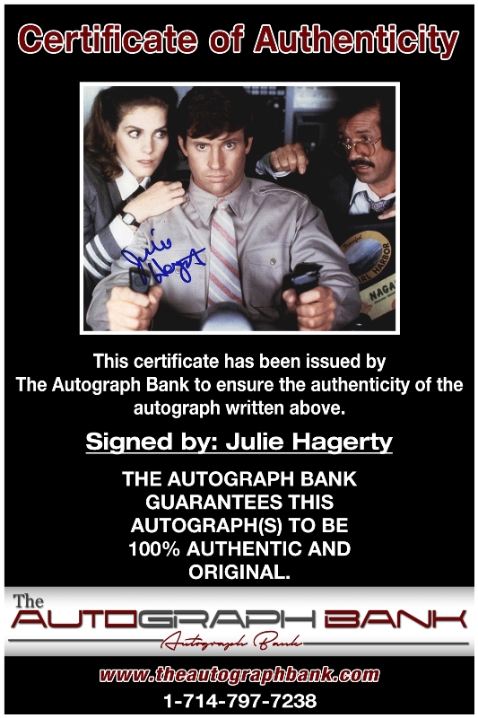 Julie Hagerty proof of signing certificate