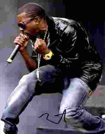Kanye West authentic signed 8x10 picture