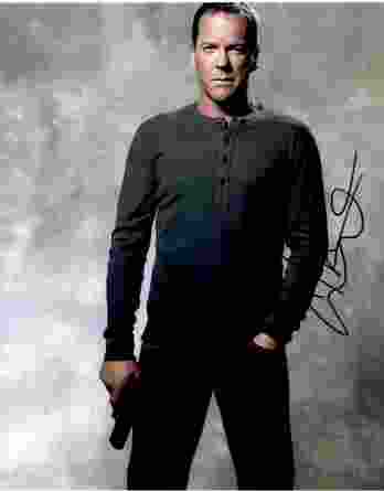 Kiefer Sutherland authentic signed 8x10 picture