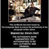 Kevin hart proof of signing certificate