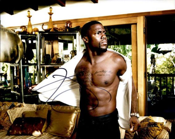 Kevin hart authentic signed 8x10 picture