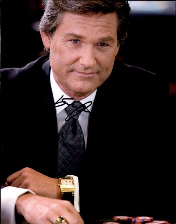 Kurt Russell authentic signed 8x10 picture