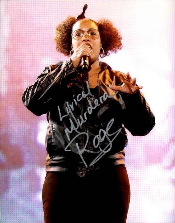 Lady Of Rage authentic signed 8x10 picture