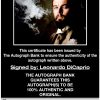 Leonardo Dicaprio proof of signing certificate