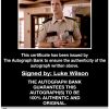 Luke Wilson proof of signing certificate