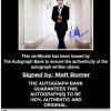 Matt Bomer proof of signing certificate