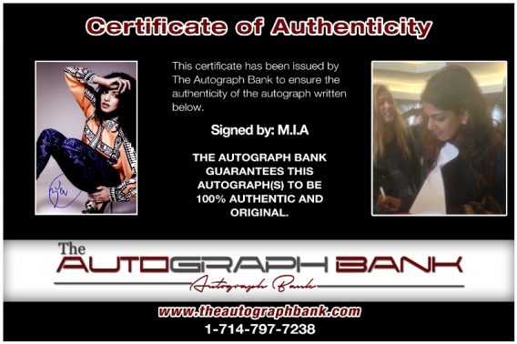 M.I.A Mathangi proof of signing certificate