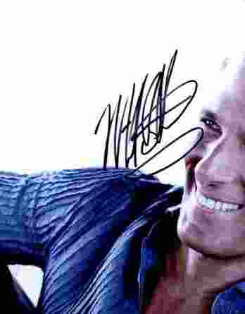 Michael Bolton authentic signed 8x10 picture