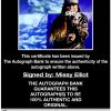 Missy Elliot proof of signing certificate