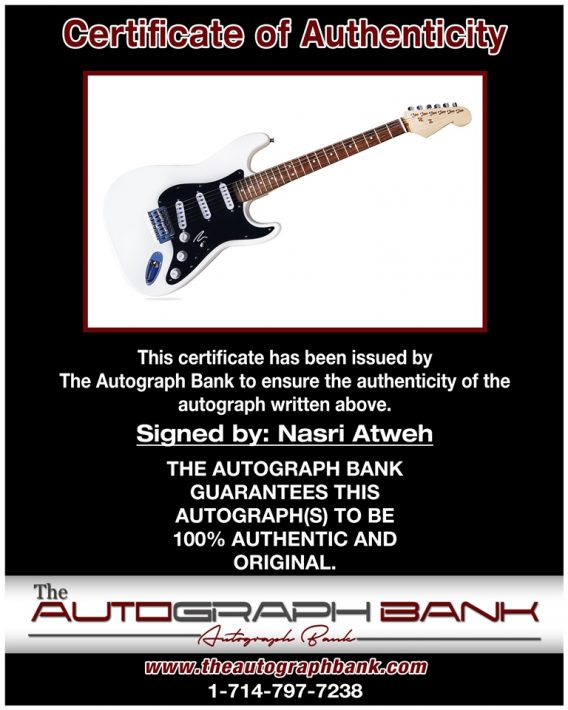Nasri Atweh proof of signing certificate
