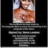 Nene Leakes proof of signing certificate