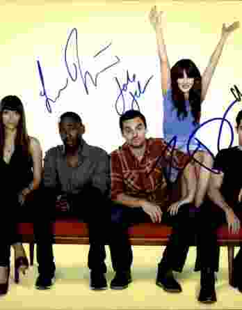 The New Girl authentic signed 8x10 picture