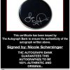 Nicole Scherzinger proof of signing certificate