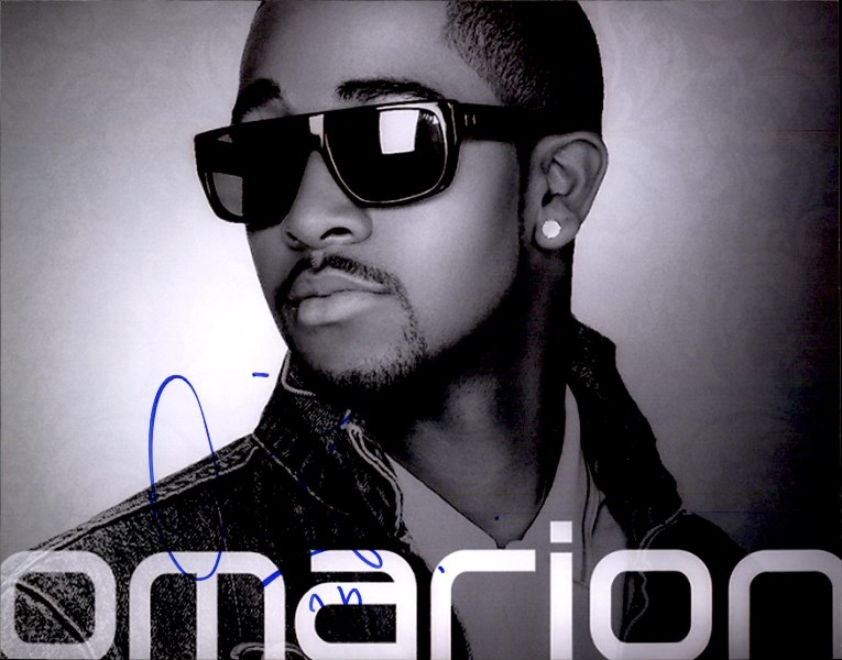 Omarion signed AUTHENTIC 8x10 Free Ship The Autograph Bank.