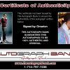 Omarion proof of signing certificate