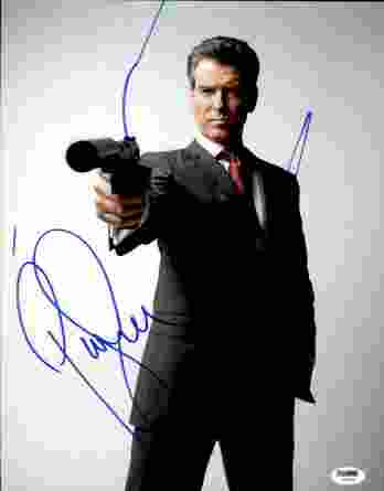 Pierce Brosnan authentic signed 8x10 picture