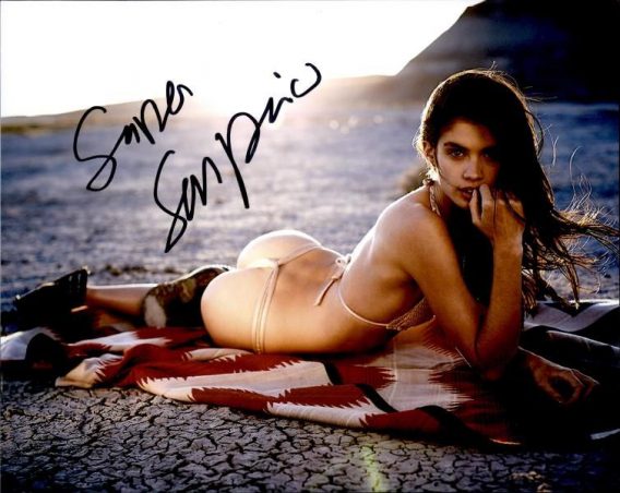 Sara Sampaio authentic signed 8x10 picture