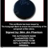 Slim Jim Phantom proof of signing certificate