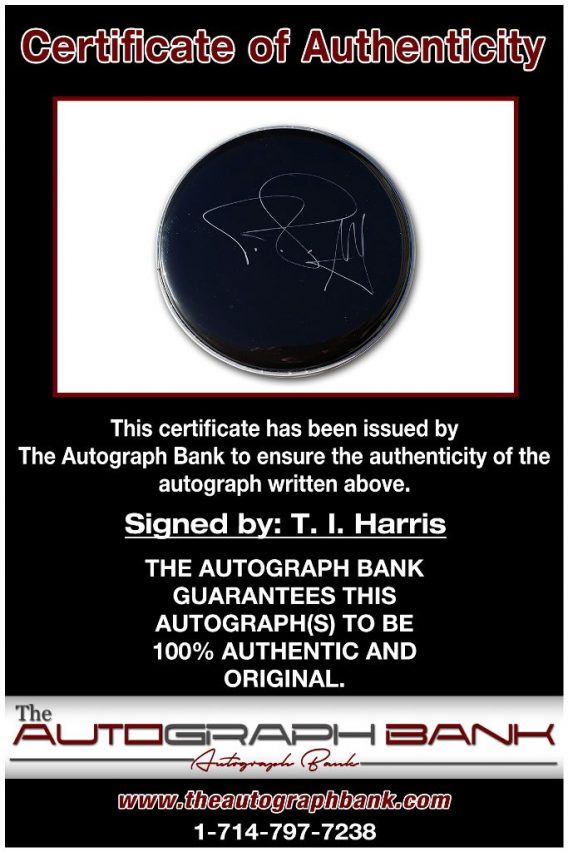 T I proof of signing certificate