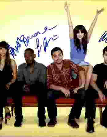 The New Girl authentic signed 8x10 picture