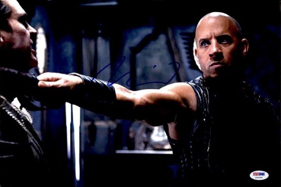 Vin Diesel authentic signed 8x10 picture