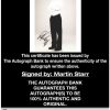 Martin Starr proof of signing certificate