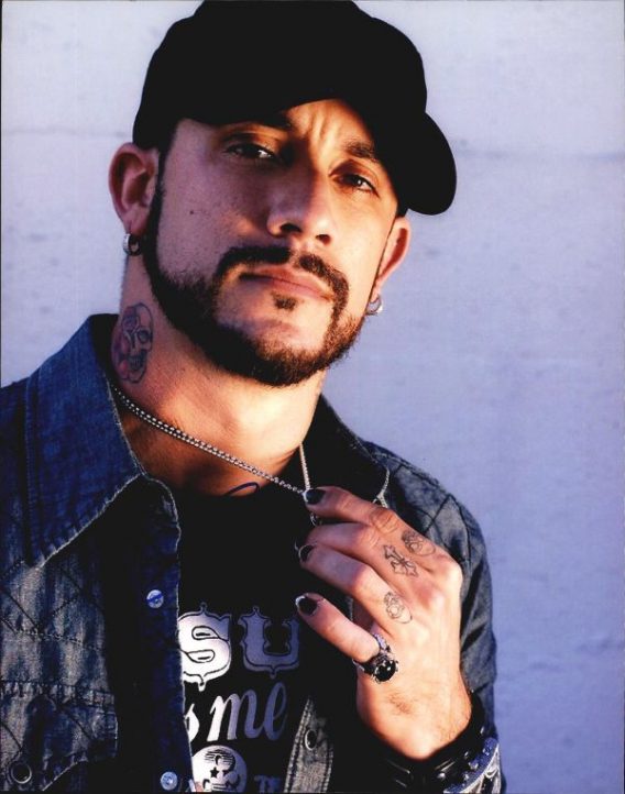 AJ McLean authentic signed 8x10 picture