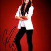 Christina Grimmie authentic signed 8x10 picture