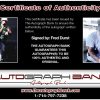 Fred Durst proof of signing certificate