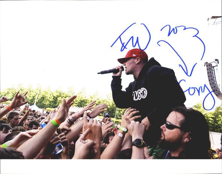 Fred Durst of Limp Bizkit signed AUTHENTIC 8x10|Free Ship|The Autograph Ban...