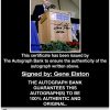 Gene Elston proof of signing certificate