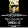 George Ezra proof of signing certificate