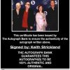 Keith Strickland proof of signing certificate
